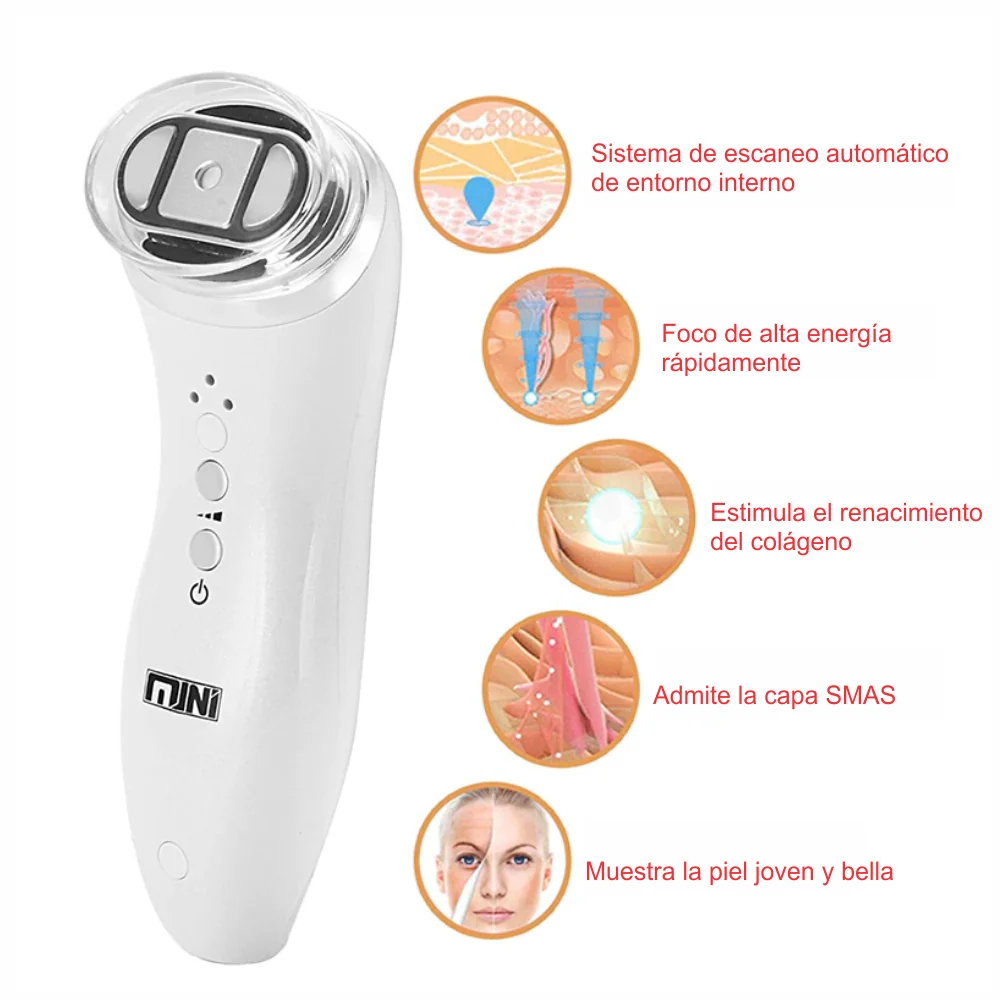 Mini HIFU Máquina de rejuvenecimiento Facial Ultrasónico 