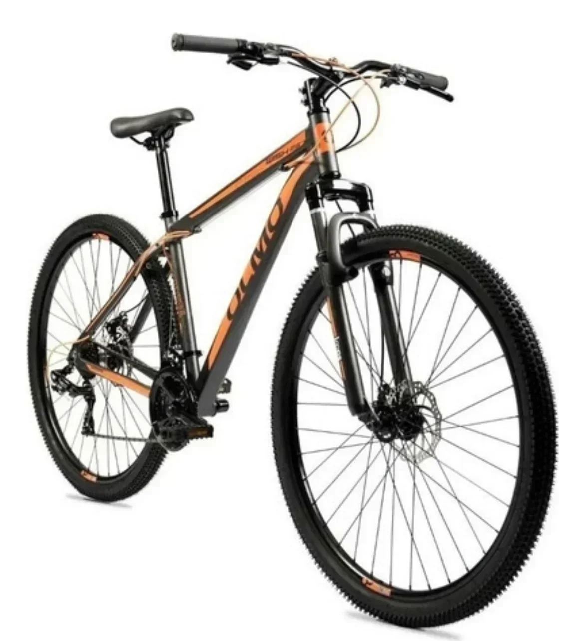 Bicicleta OLMO Wish Rod. 29 Negra/Naranja Talle 18