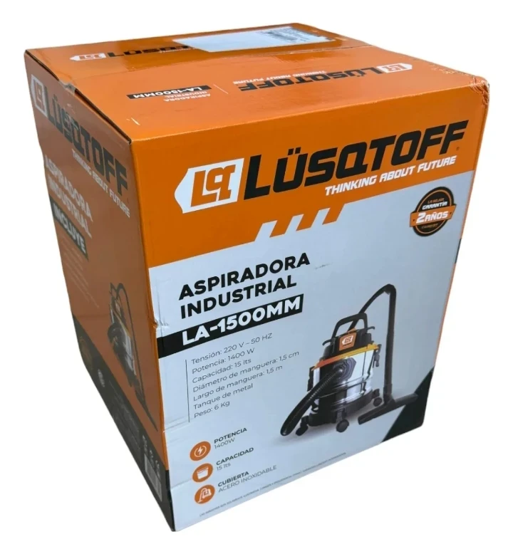 ASPIRADORA DE TACHO LUSQTOFF 15LTS
