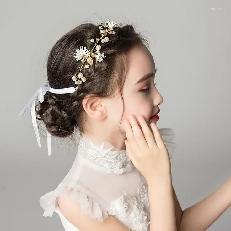 TIARA DE CRISTAL FLORES 