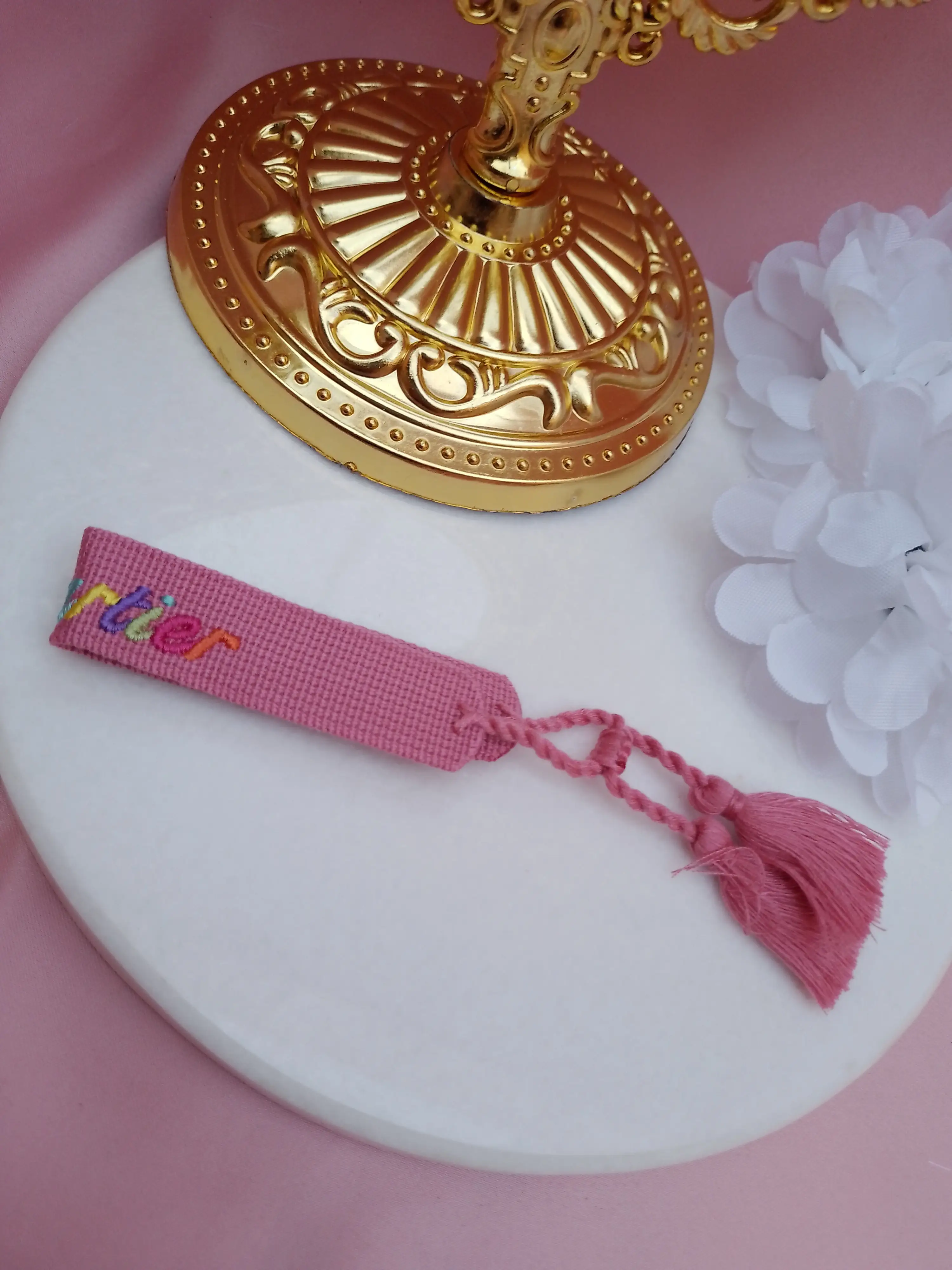 Pulsera rosa  2