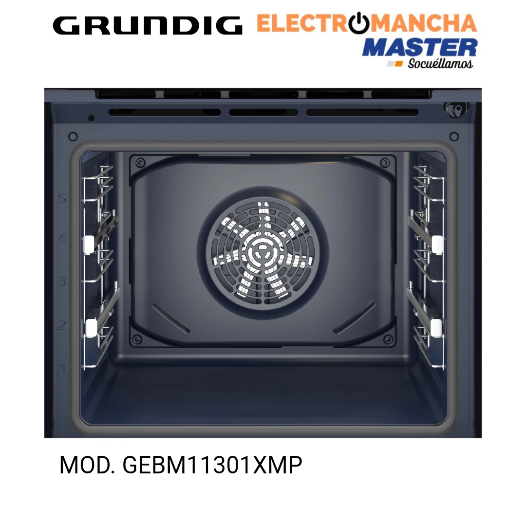HORNO GRUNDIG GEBM11301XMP PIROLITCO 72 LITROS CLASE A+ 5