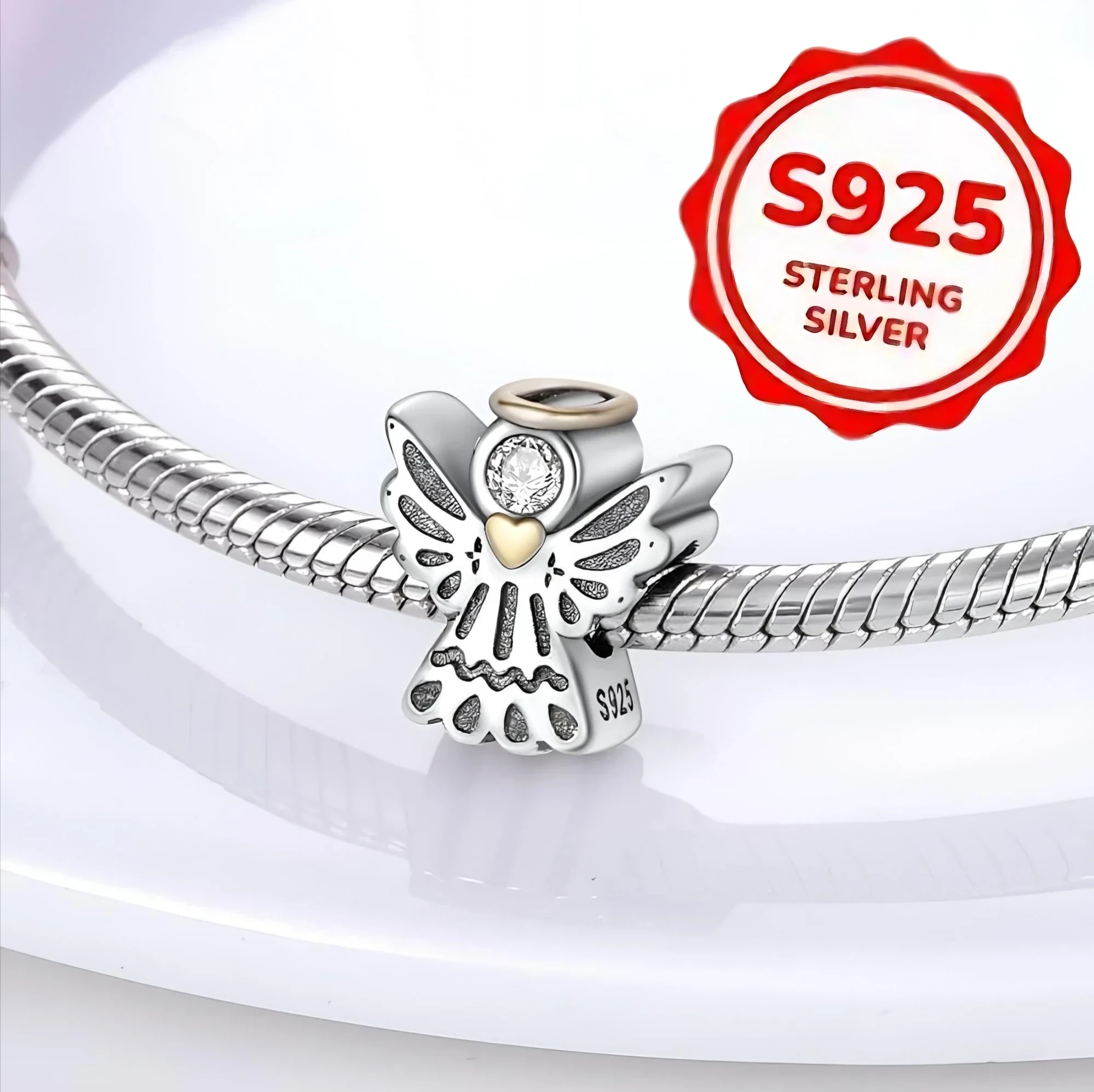 COLGANTE DEV ANGEL PLATA 
