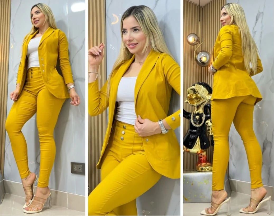 Conjunto 3 piezas de dama 7