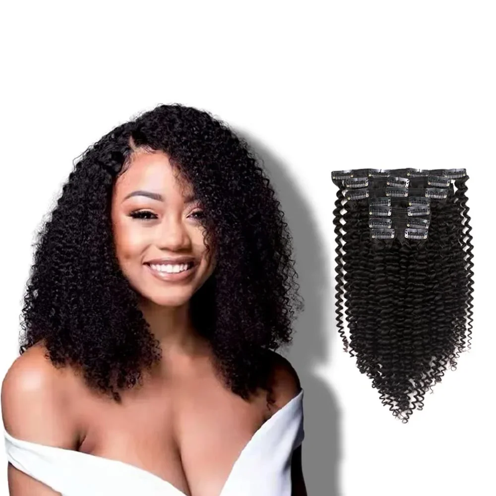 Extensiones rizada con clip 16”