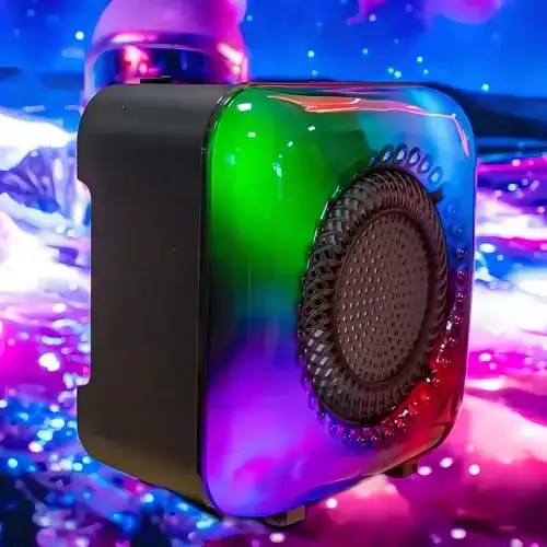 Mini parlante pote RGB 