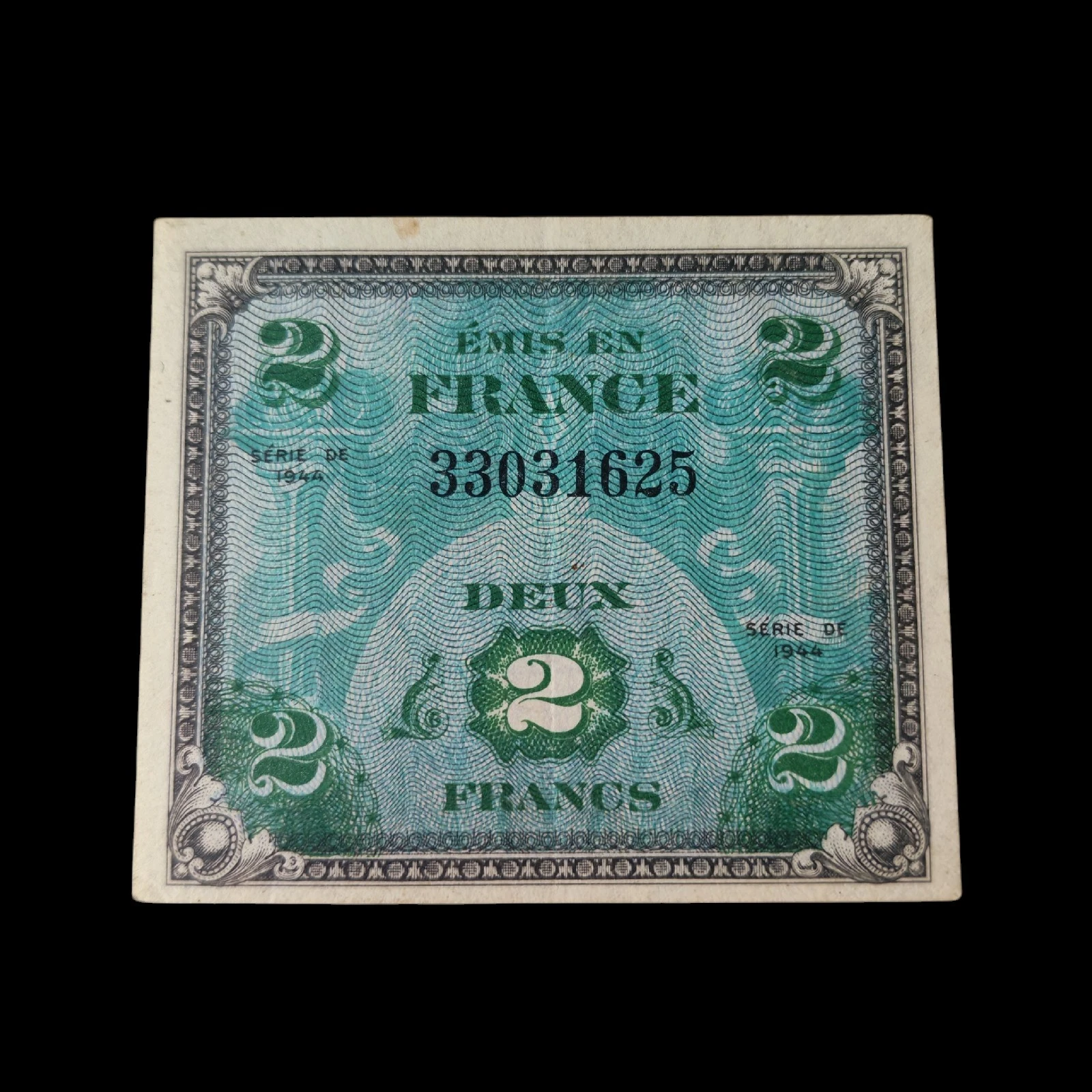 ° Francia 2 Francos Circulado 