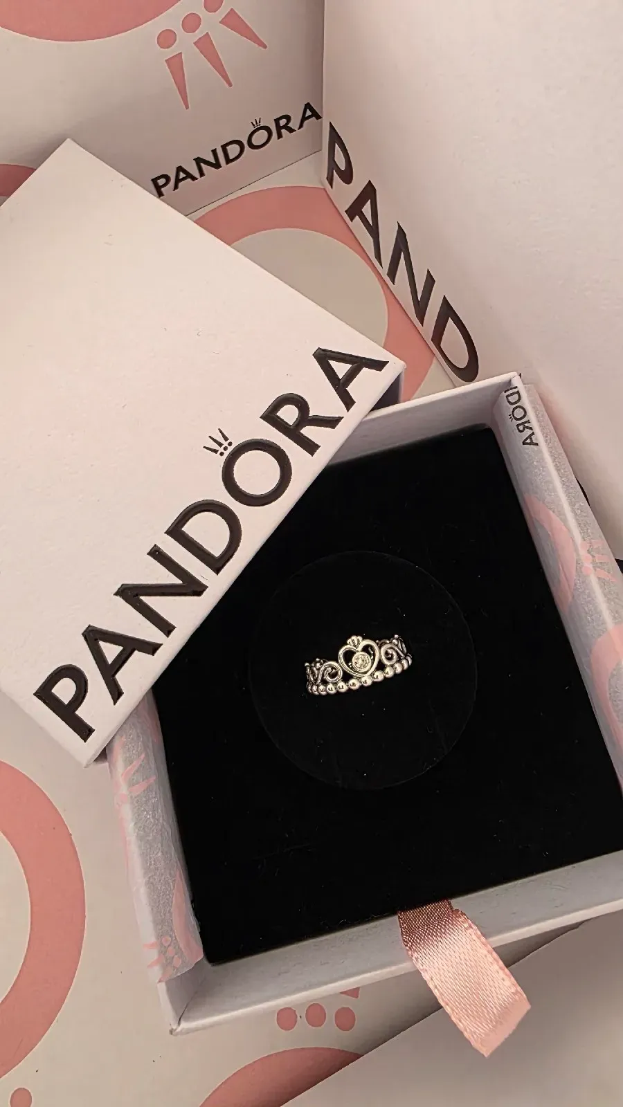 Pandora my princess silver ring  3