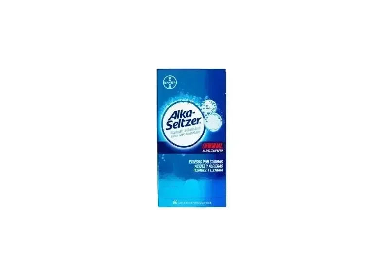 ALKA SELTZER X 60 TBL EFERVESCENTES