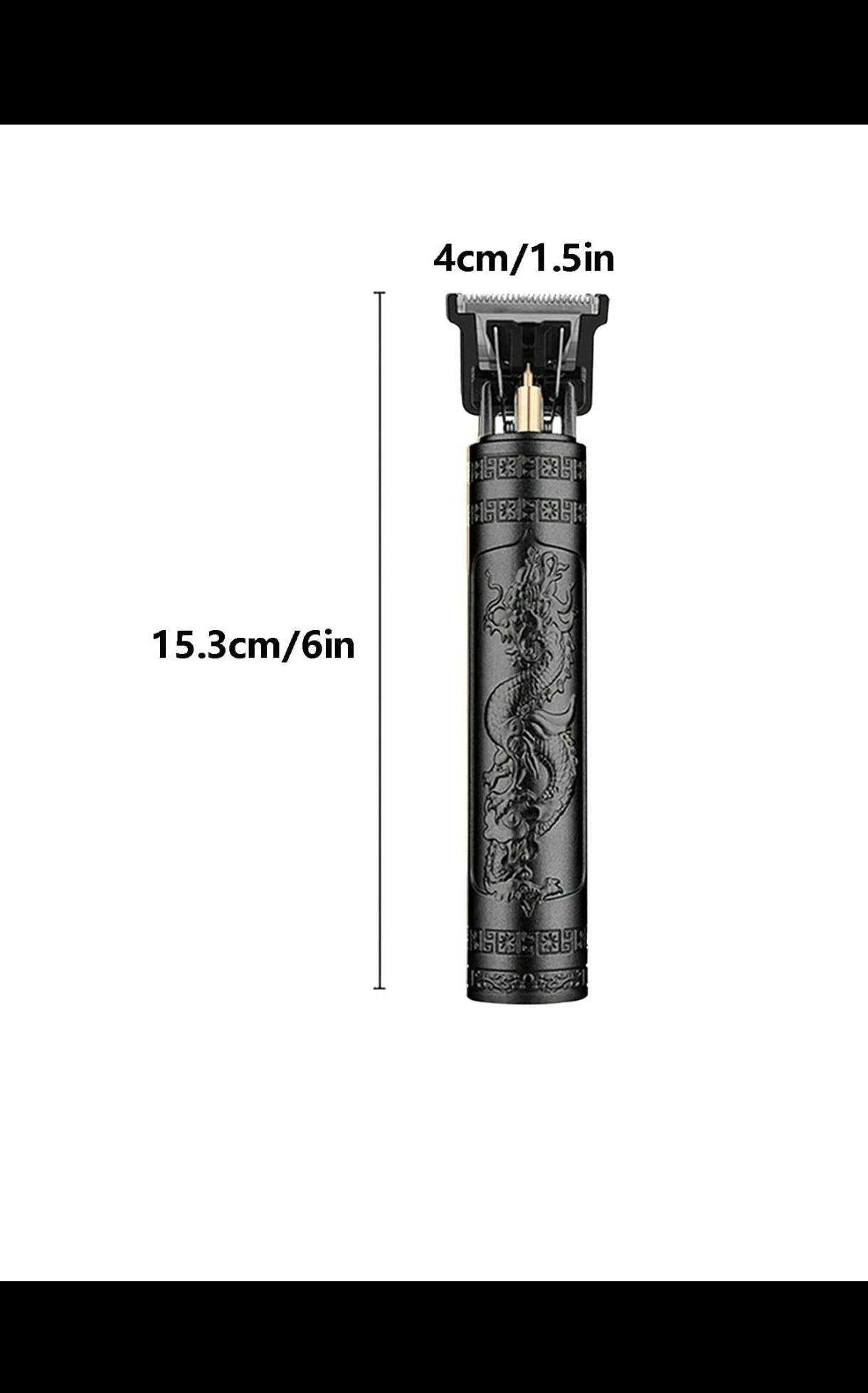 Máquina Patillera Profesional Inalámbrica WEEME - Edición Dragón Imperial 9