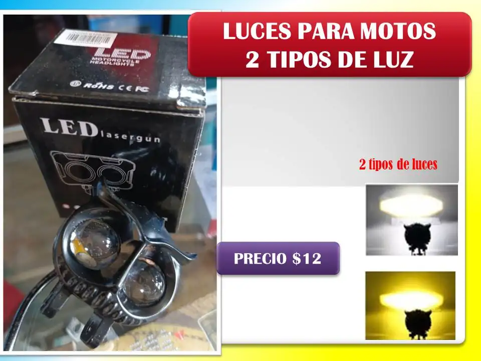 Luces para motos  4