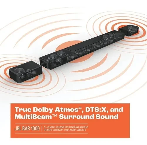 Barra de sonido JBL JBL. Bar 1000 7.1.4 Surround negra 2