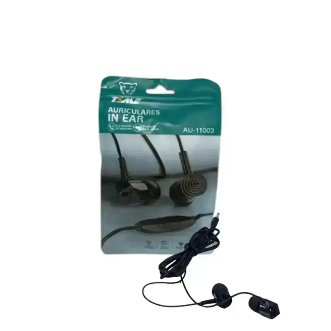 AURICULARES MANOS LIBRES TIME AU-11006
