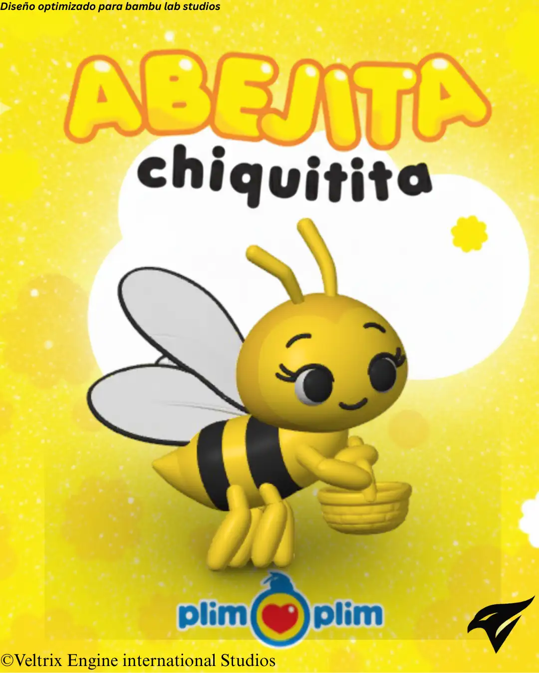 Abejita chiquitita -Aams version and Stl - Payasito plim plim 