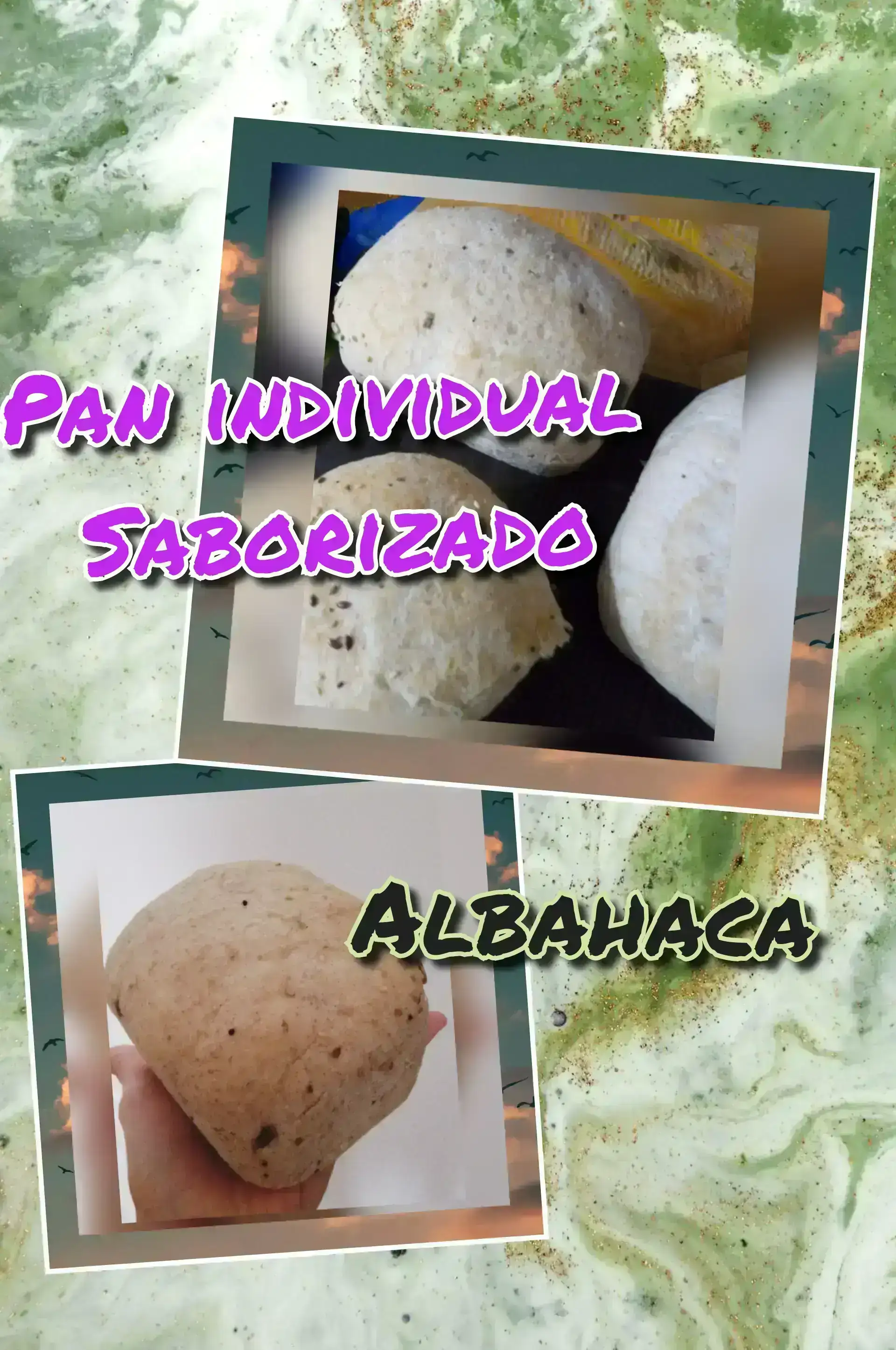 Pan sabor albahaca