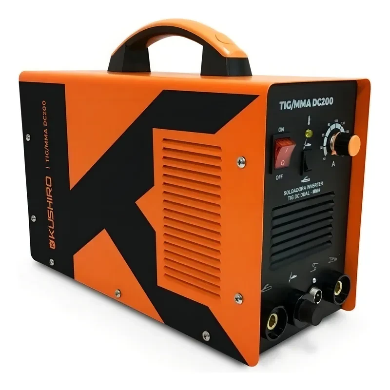 Soldadora Máquina De Soldar Inverter Tig Mma 5,2 kVA Dc200 Kushiro Color Naranja Frecuencia 50Hz/ 60Hz 3