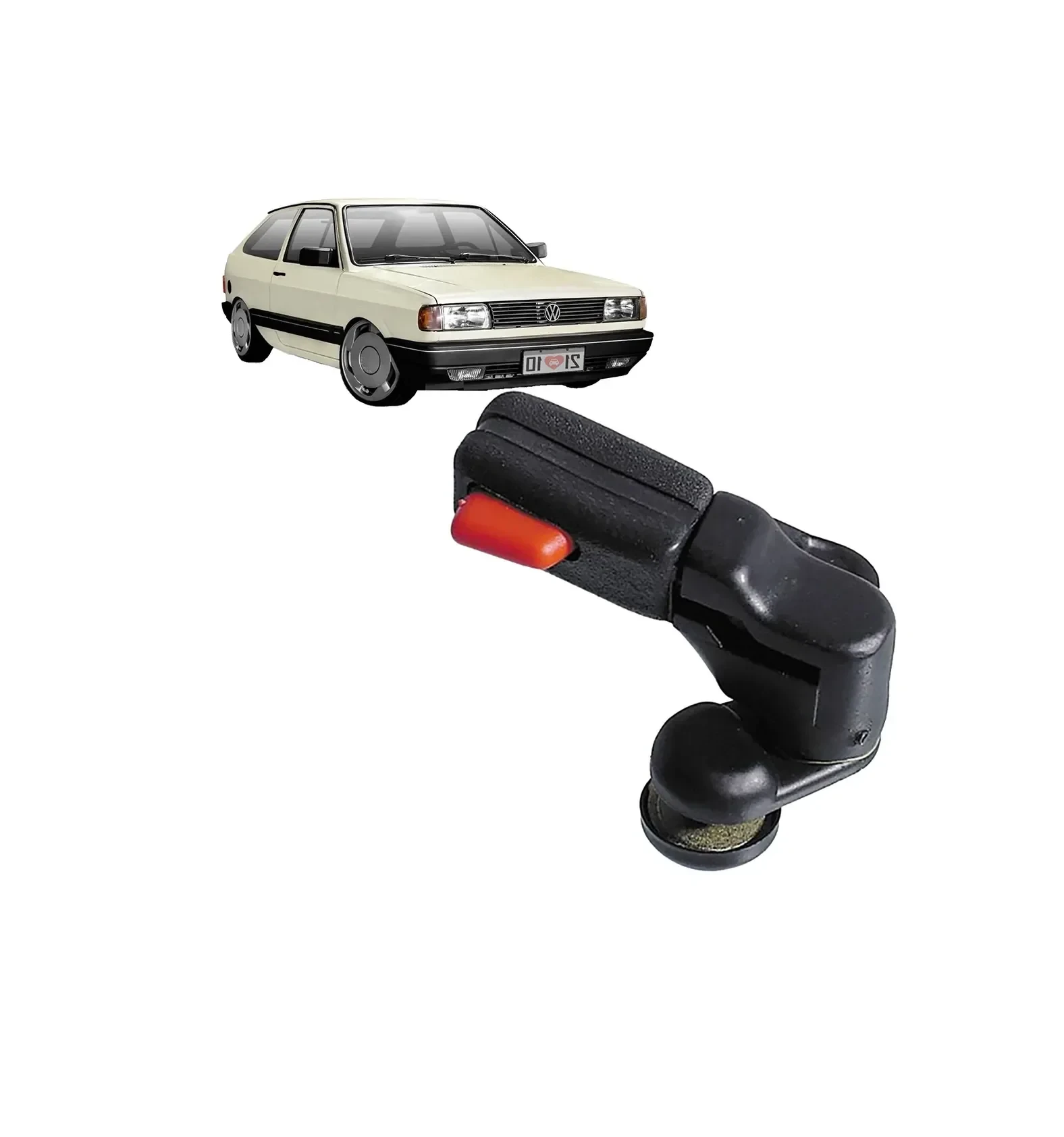 Seguro Ventanilla Triangular Vw Gol / Parati - Saveiro - Voyage - Santana 1987-1993 / 761232  - 761249  3