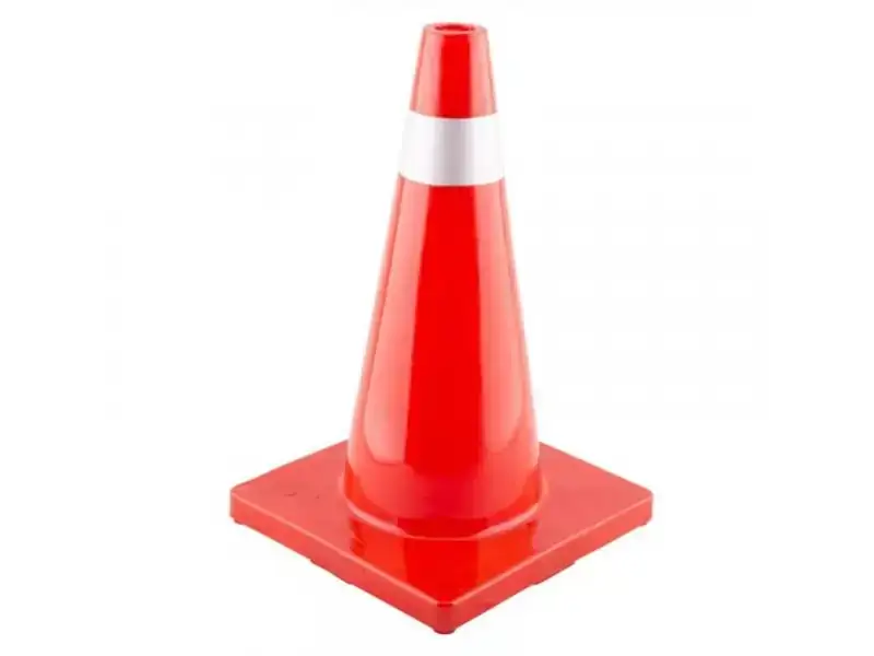 Cono en pvc de 45 cm flexible unidad