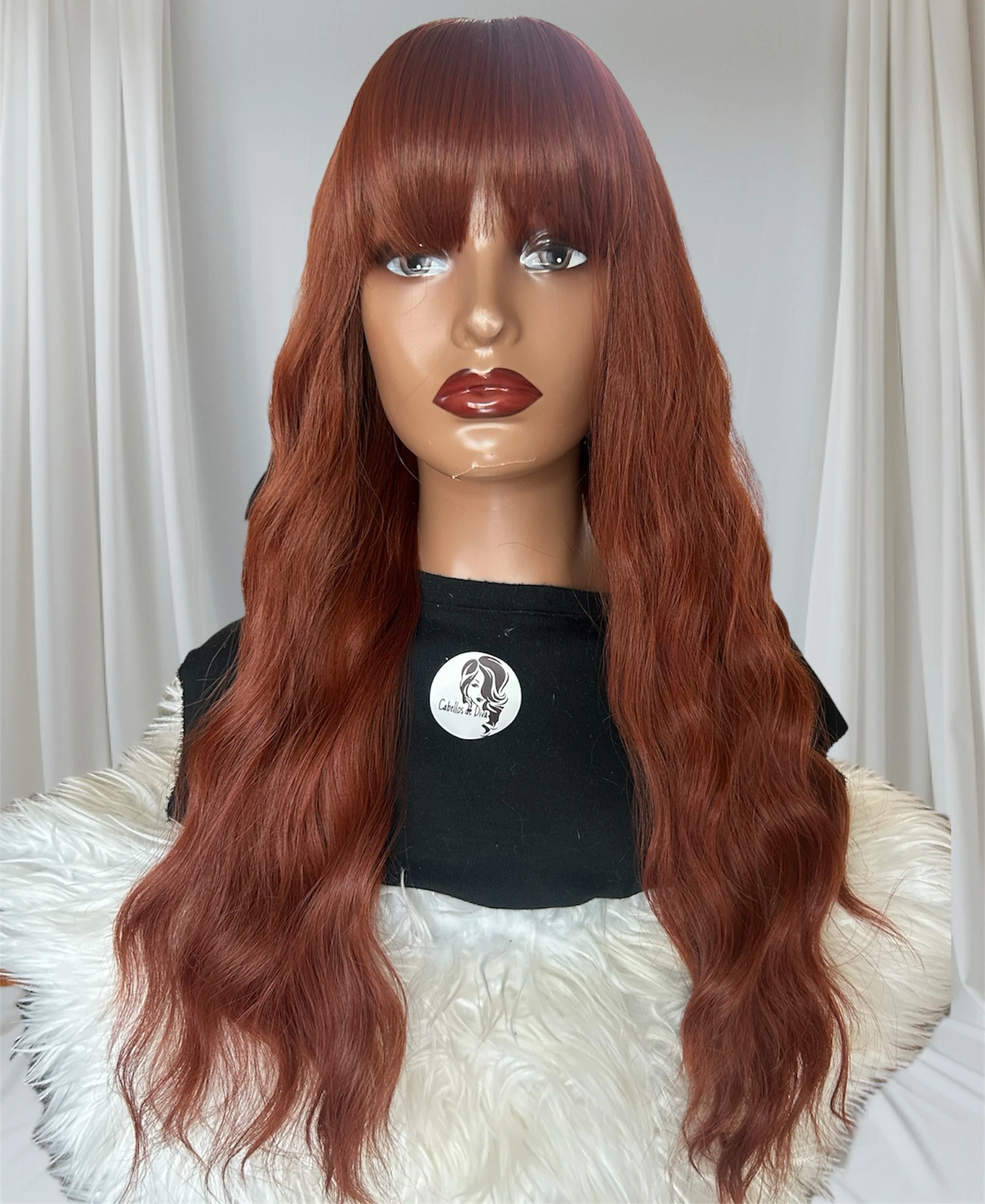 Peluca Semi Natural de 26” 2