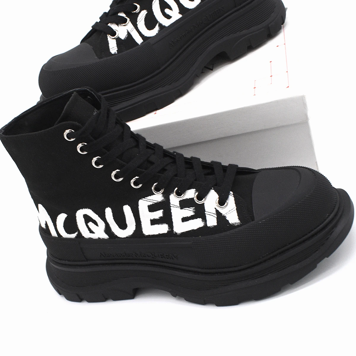 Bota Alexander McQueen Grafitti 8