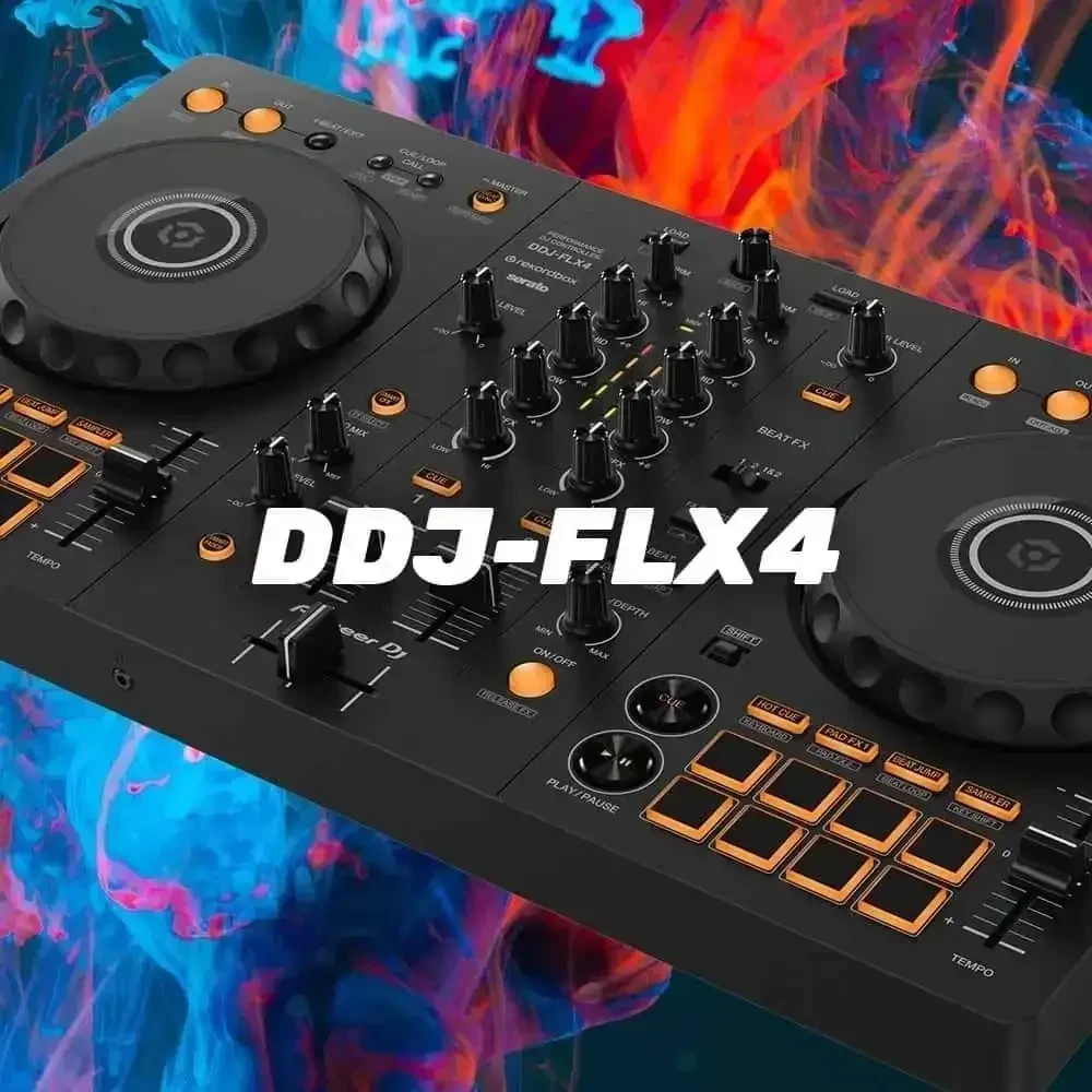 💥DDJ-FLX4 CONTROLADOR DJ P💥  PEDIDOS : 69442828  PEDIDOS POR MAYOR : 69482978   Compatibilidad con rekordbox y Serato    Puedes utilizar el software DJ rekordbox o Serato DJ Lite de forma gratuita conectando tu PC/Mac al DDJ-FLX4 para completar tu configuración DJ. Y si deseas actualizar a Serato DJ Pro, puedes comprar una licencia o suscripción para la versión premium del software.    Soporte para múltiples dispositivos    Tanto si deseas conectarte a un PC, Mac, iPhone, iPad o un teléfono o tableta Android, el DDJ-FLX4 tiene un diseño versátil. Aún mejor, si utilizas el controlador con rekordbox para iOS/Android cuando la actualización esté disponible a principios de 2023, puedes conectarte a tu dispositivo a través de Bluetooth® o USB. Por lo tanto, no hay nada que te impida probar a ser DJ.    Diseño portátil fácil de usar y diseño profesional    El diseño de los controles en el DDJ-FLX4 facilita el aprendizaje de DJ y se hereda de los productos Pioneer DJ profesionales. Cada componente es fácil de usar y está perfectamente organizado, lo que también hace que el controlador sea lo suficientemente compacto como para llevarlo a cualquier lugar donde desees practicar o actuar.    Nuevas funciones de Mezcla Inteligente    ¿No sabes cómo mezclar? No te preocupes, puedes comenzar de inmediato con la función Smart Fader, que ajusta automáticamente el volumen, el volumen de los graves y los BPM de la música para que puedas pasar sin problemas de una pista a la siguiente simplemente moviendo los faders de canal o el crossfader. Además, con Smart CFX, simplemente puedes girar una perilla para aplicar una combinación de efectos que agregarán dramatismo al sonido.    Integración perfecta con servicios de streaming seleccionados    rekordbox es compatible con una selección de servicios de streaming. Por lo tanto, puedes elegir entre millones de pistas disponibles en las plataformas TIDAL, Beatport Streaming, Beatsource Streaming y SoundCloud Go+ (se requieren suscripciones) y mezclarlas en el DDJ-FLX4. También puedes utilizar todos los efectos y funciones de Performance para darle vida a tus canciones favoritas y crear tu propio sonido.    Salida de audio USB para sonido de micrófono    El DDJ-FLX4 simplifica las cosas si te gusta ser MC o cantar por encima de tus sets porque mezcla el audio por ti. Por lo tanto, puedes conectar el controlador a un solo dispositivo y escuchar el sonido de tu mezcla junto con el sonido del micrófono. Esto también hace que el DDJ-FLX4 sea una opción ideal si deseas transmitir en vivo tus sets porque puedes hacerlo todo desde un solo dispositivo. 3