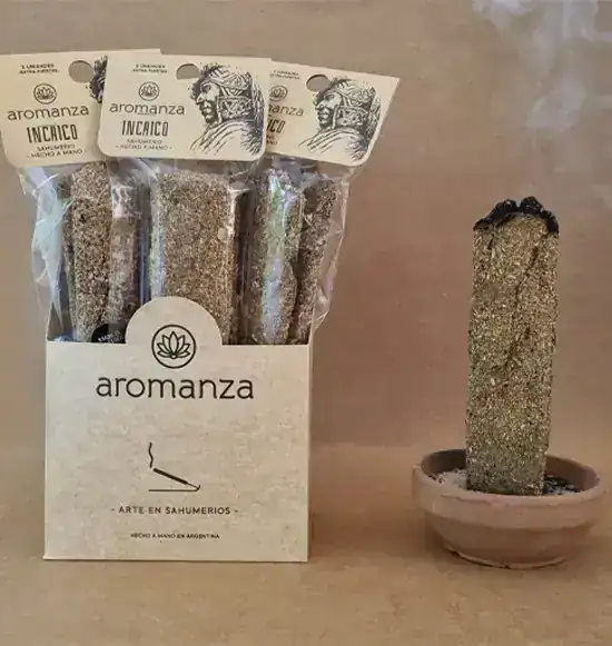 Sahumerios INCAICOS HECHOS A MANO Aromanza  2