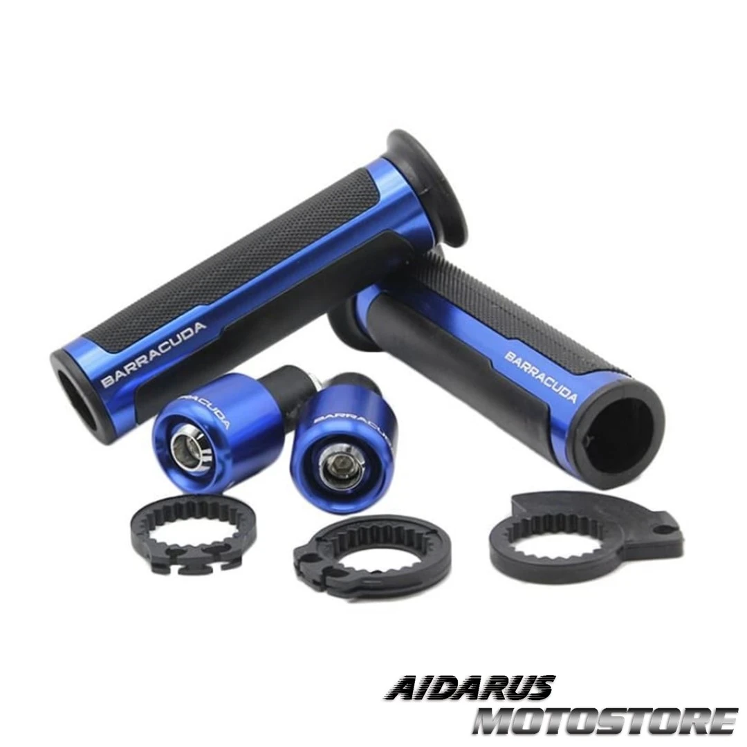 MANUBRIOS GRIP BARRACUDA ALUMINIO AZUL