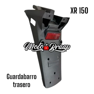 PL XR 150 L Guardabarro trasero porta placa IMGUT40 OKL