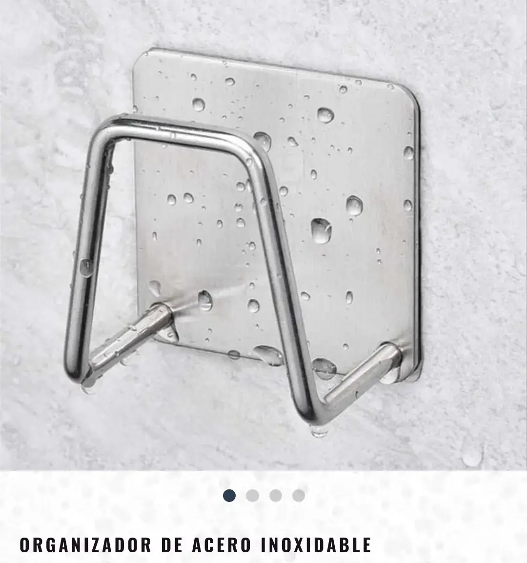 Organizador de acero inoxidable  4
