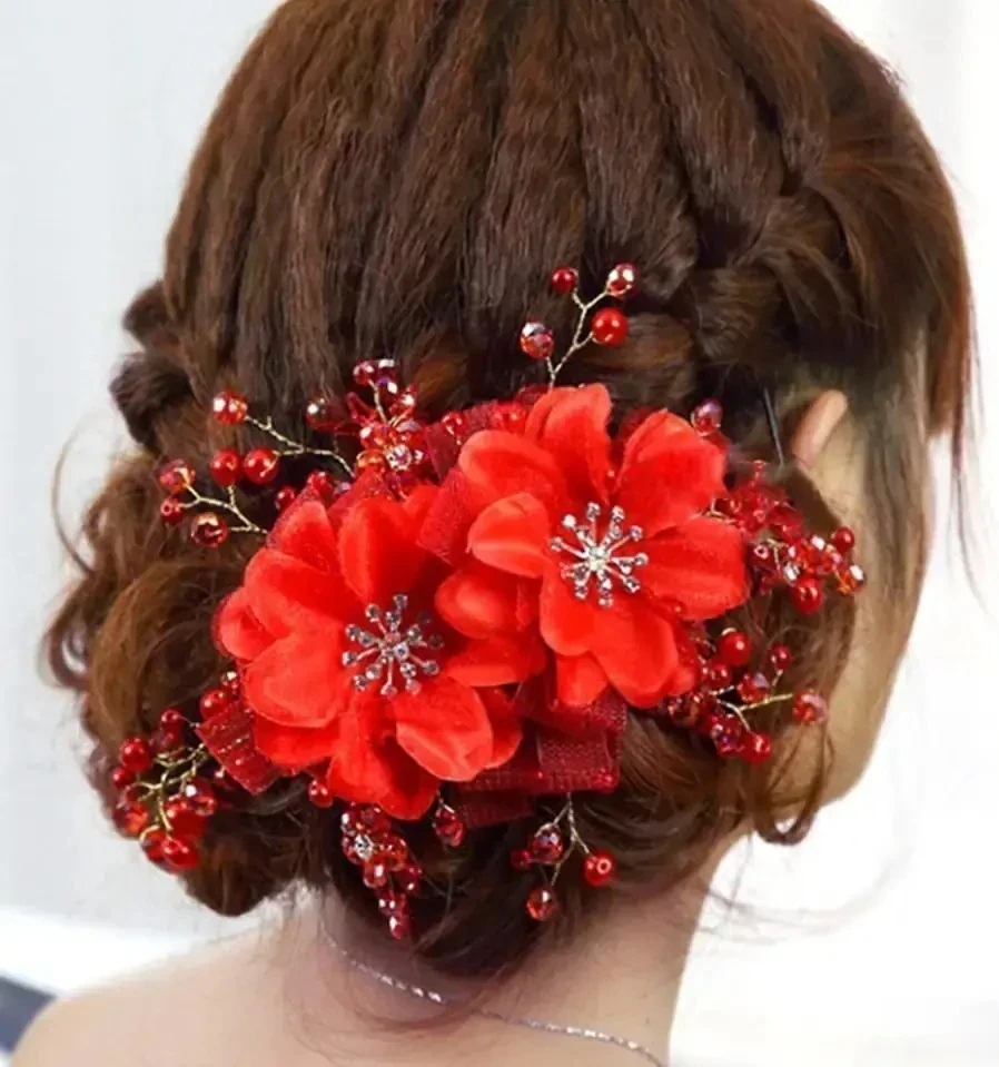 TIARA HORQUILLA FLORAL 