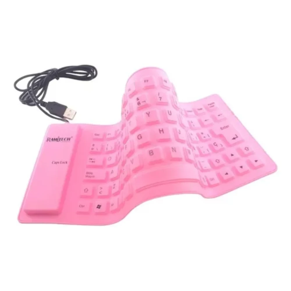 Teclado Flexible USB Siliconado  2