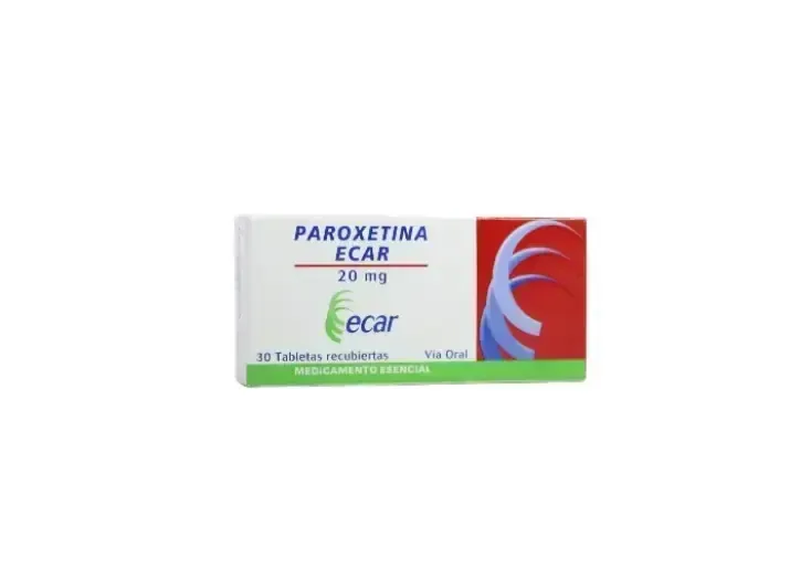 PAROXETINA 20 MG X 30 TBL ECAR