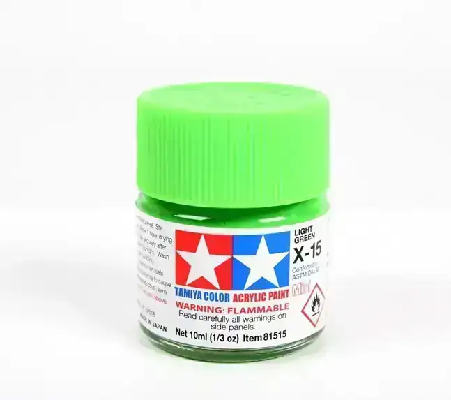 ACRYLIC MINI X-15 LIGHT GREEN