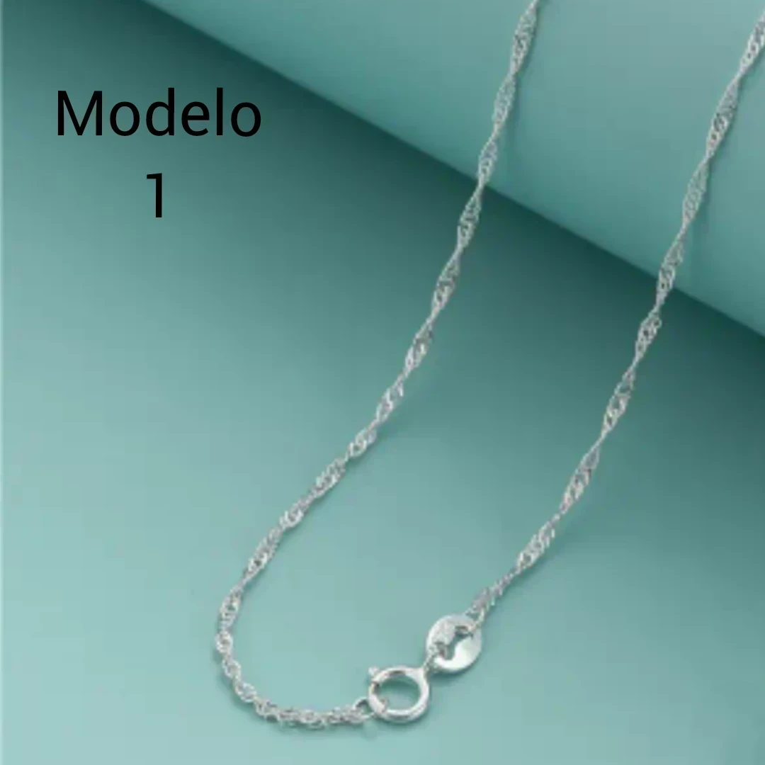 CADENAS DE PLATA VARIOS MODELOS  2