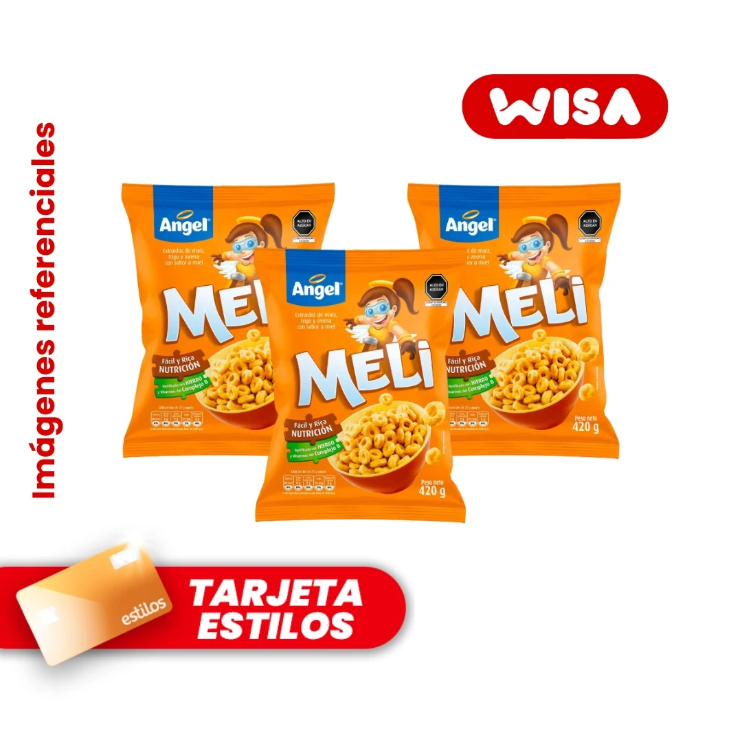 EXCLUSIVA PARA TARJETA ESTILOS - Cereal Angel Meli