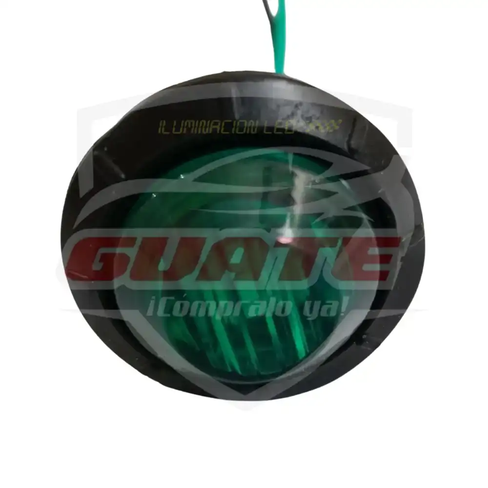 LATERALES TIPO BOTON VERDES ORILLA DE HULE 3