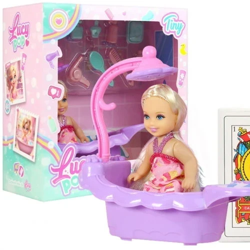 MUÑECA LUCY POP  - AVENTURAS EN LA DUCHA