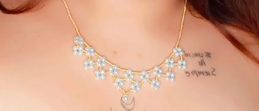 Collar perlas