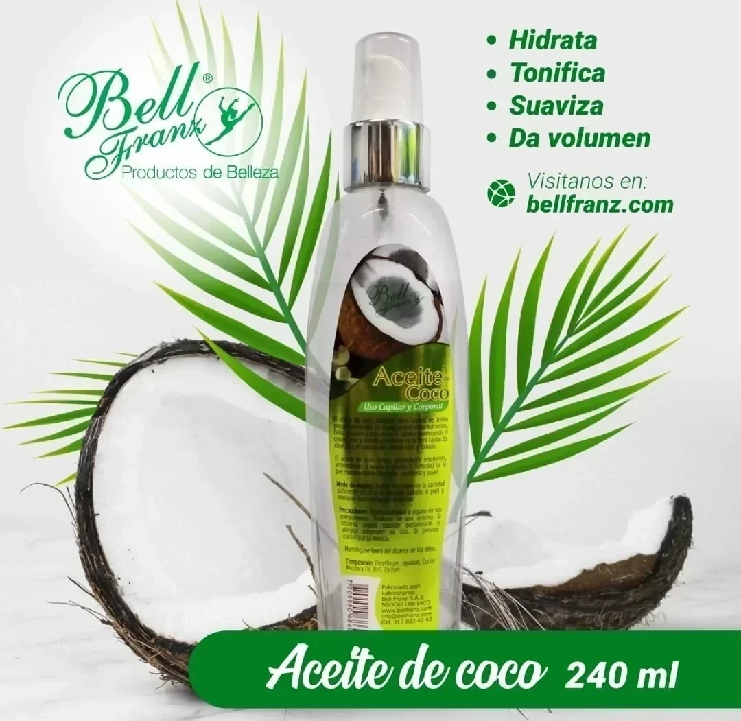 bell franz aceite coco x240 ml