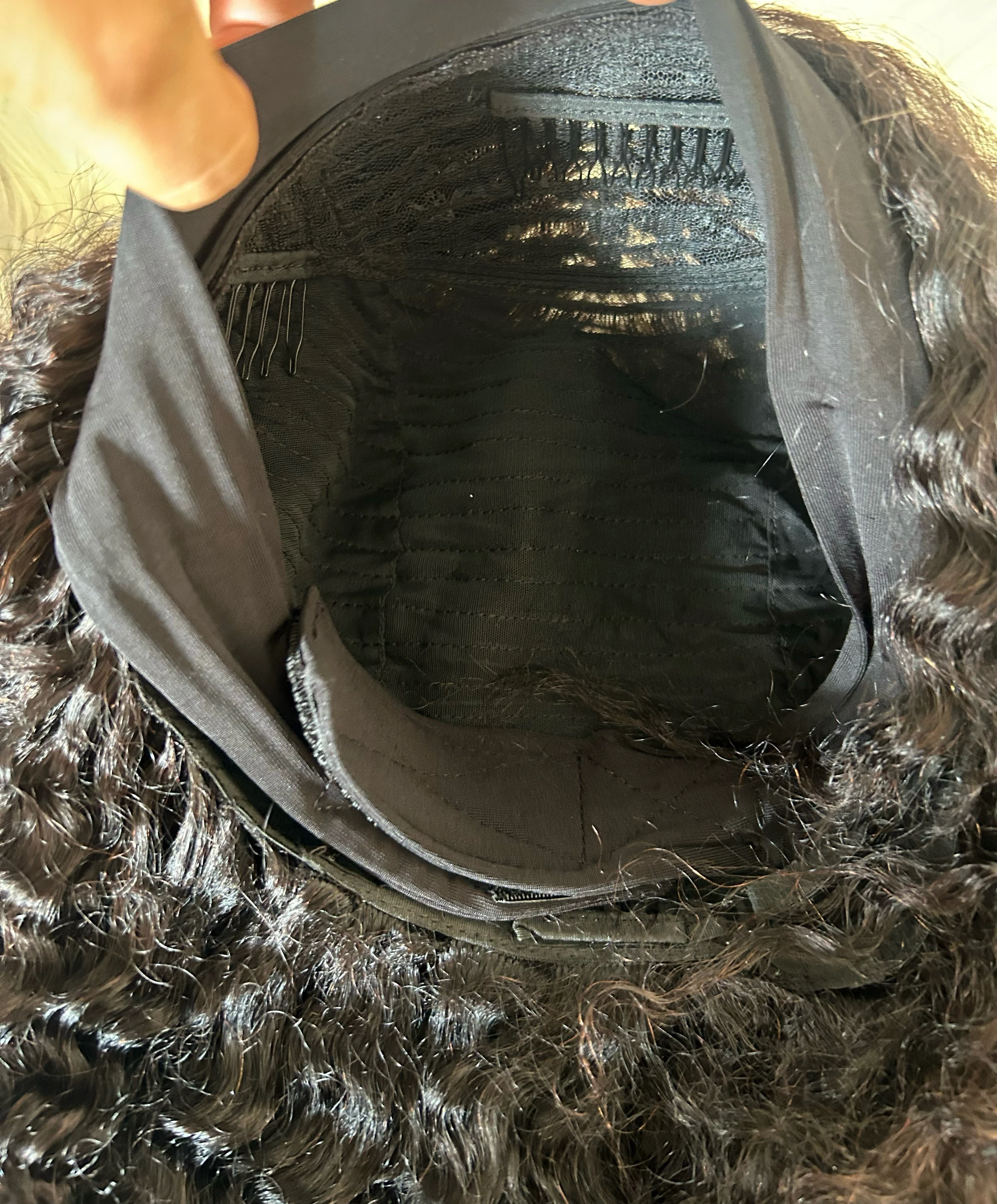 Peluca con diadema rizada de 14 pulgada  5