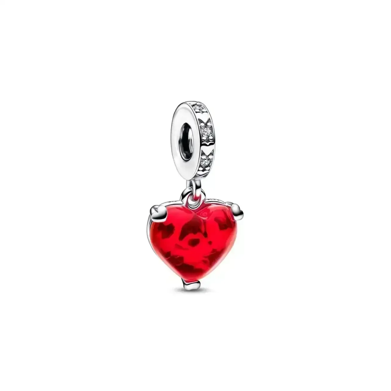 Charm Murano Besos Mickey y Minnie 