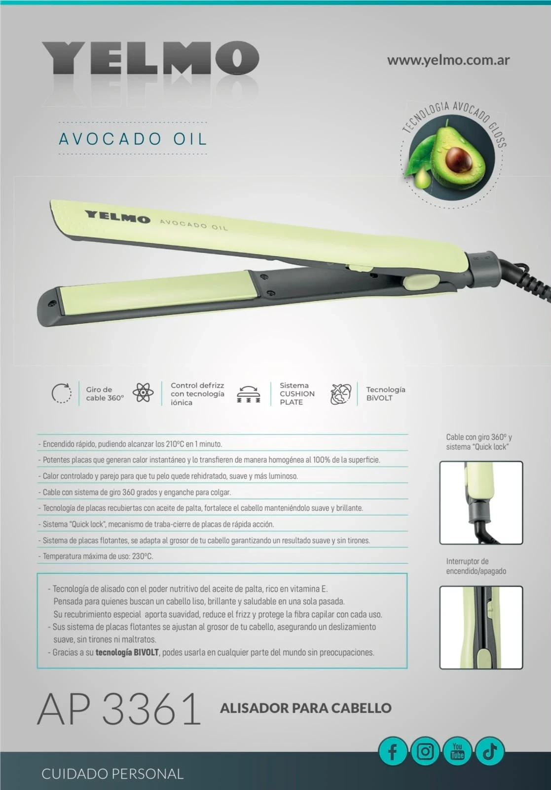 PLANCHITA YELMO AP-3361