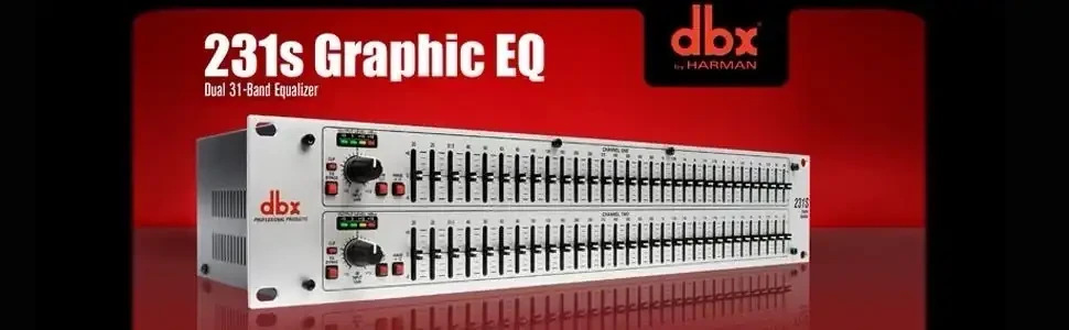 dbx 231s Ecualizador dual de 31 bandas