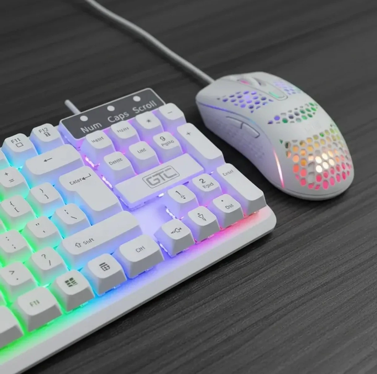 COMBO GAMER GTC CBG-025 Blanco 2