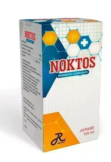 NOKTOS JBE ADULTO X 120 ML BROMHEXINA+GUAYACOLATO RUECAM
