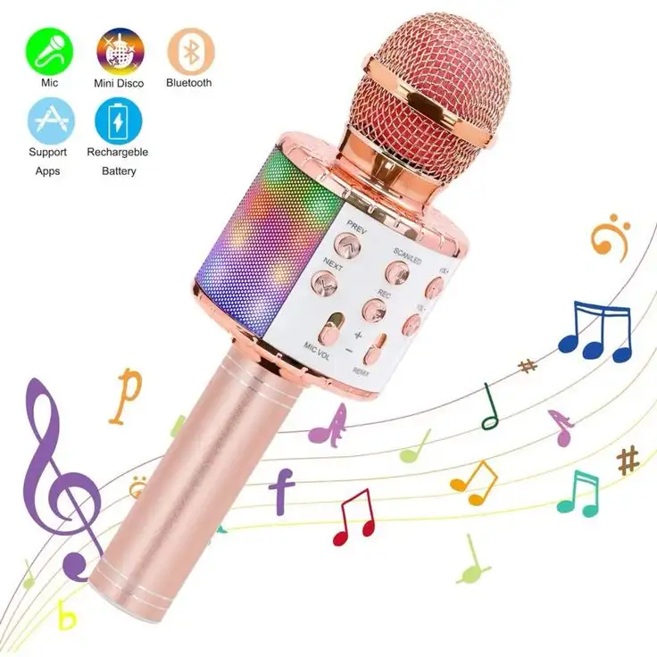 MICRÓFONO 🎤 INALÁMBRICO KARAOKE 🎤 Y BLUETOOTH 