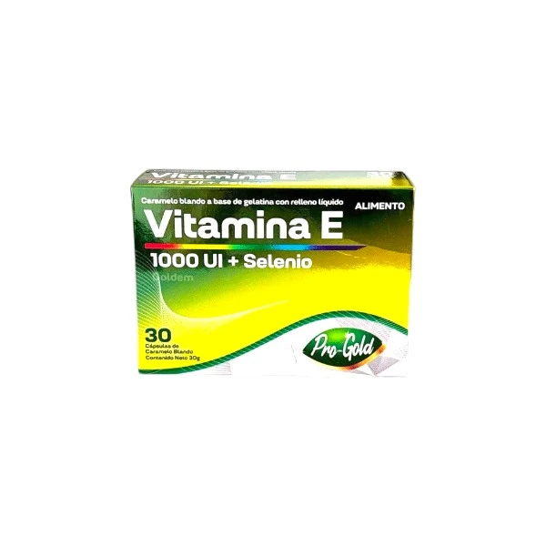 VITAMINA E 1000UI + SELENIO X 30 PROGOLD