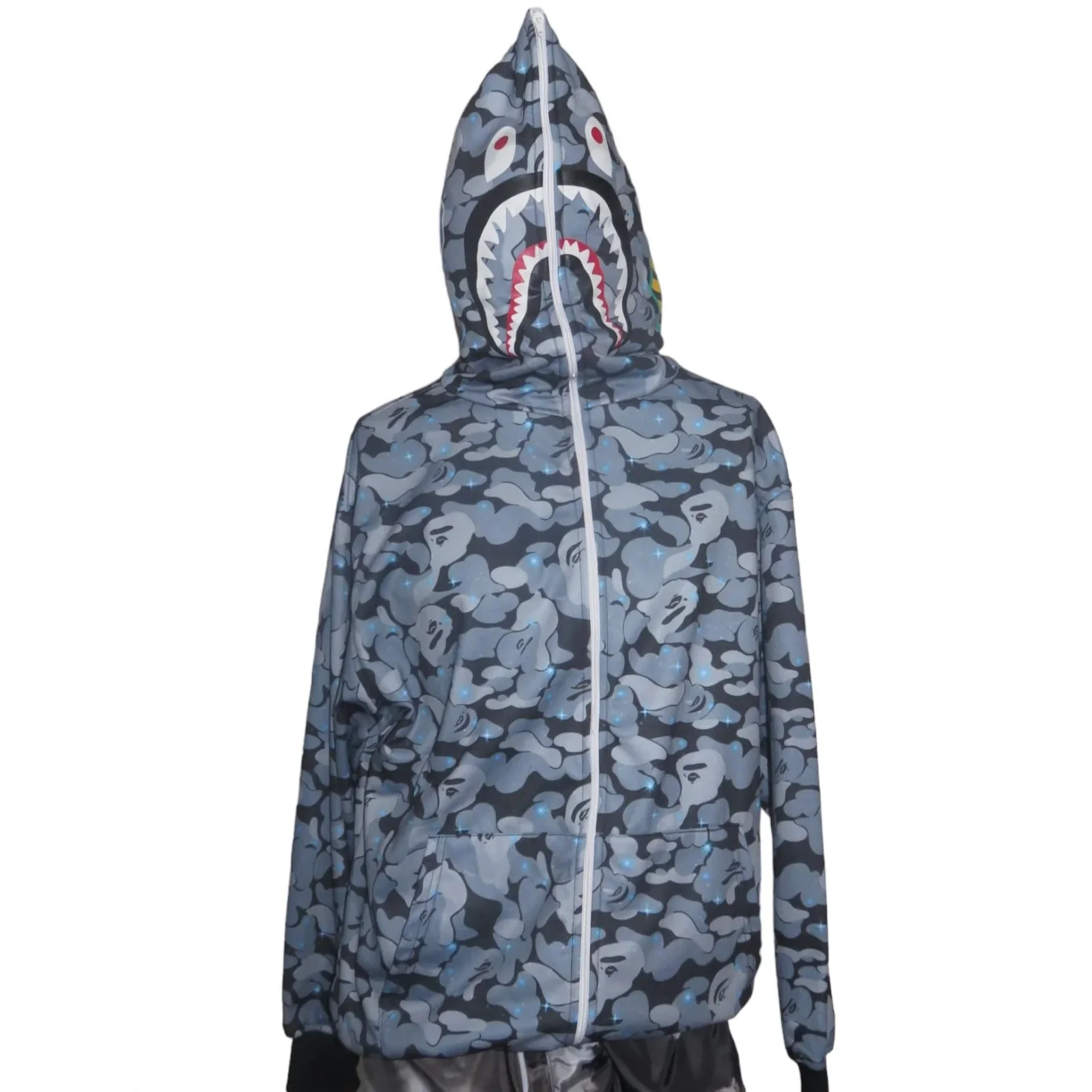 Chamarra Shark Gris moteada