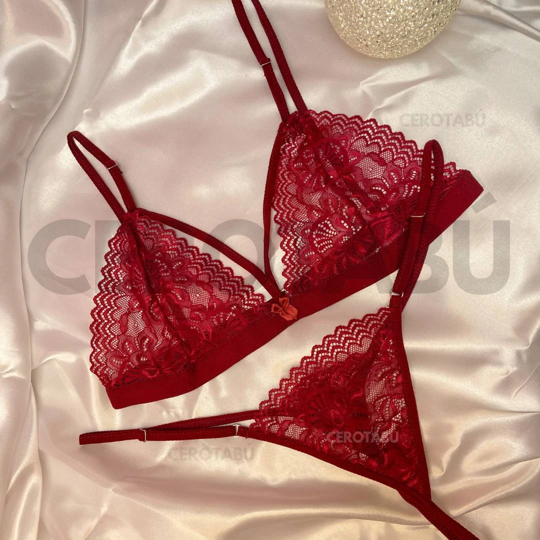 Conjunto lencería ropa interior 