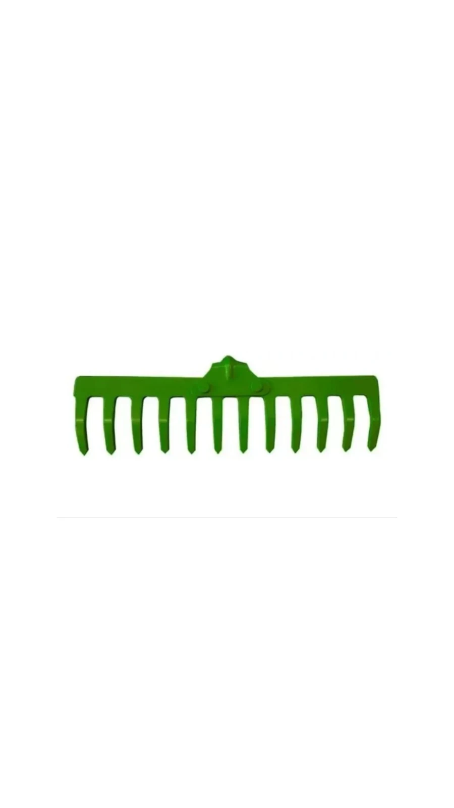 Rastrillo Jardin Recto Barre Hojas 14 Dientes Metal Fierro